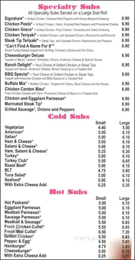 Good Eats Pizza - Roxbury, MA menu_pic