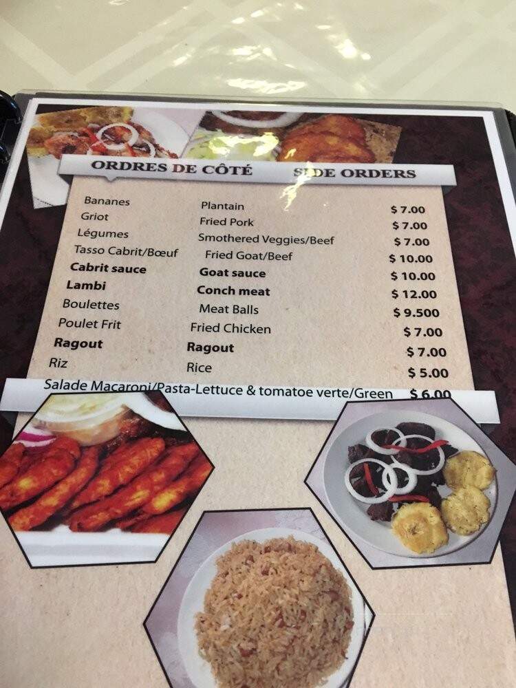Highland Cuisine - Somerville, MA menu_pic