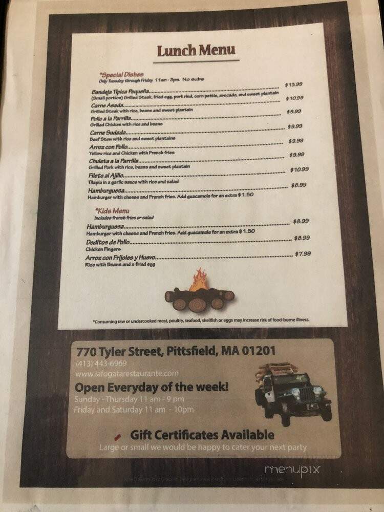 La Fogata - Pittsfield, MA