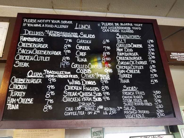 Liberty Diner - Roxbury, MA menu_pic