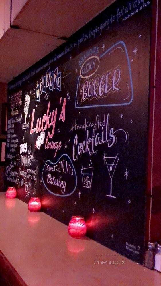 Lucky's - Boston, MA menu_pic