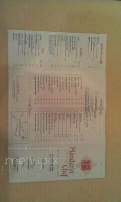 Mandarin Chef - Foxborough, MA menu_pic