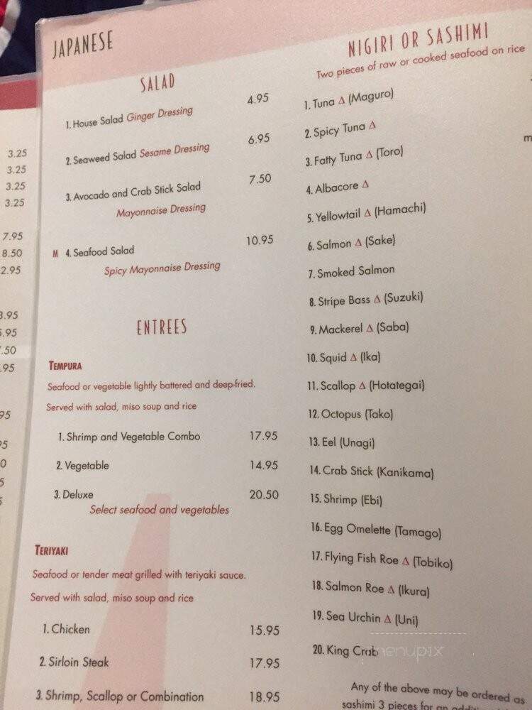 Milford Mandarin Restaurant - Milford, MA menu_pic
