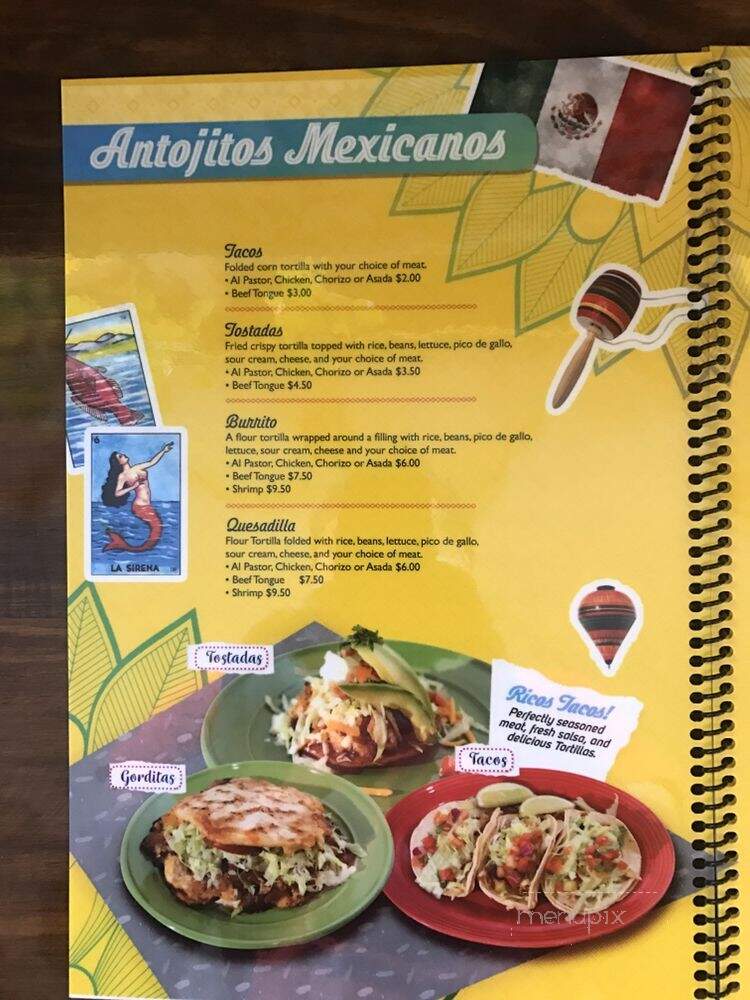 Restaurante Montecristo - Lynn, MA menu_pic