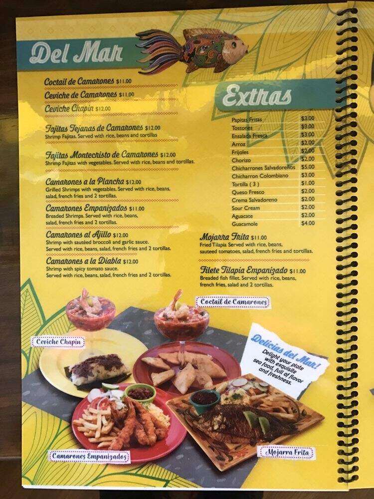 Restaurante Montecristo - Lynn, MA menu_pic