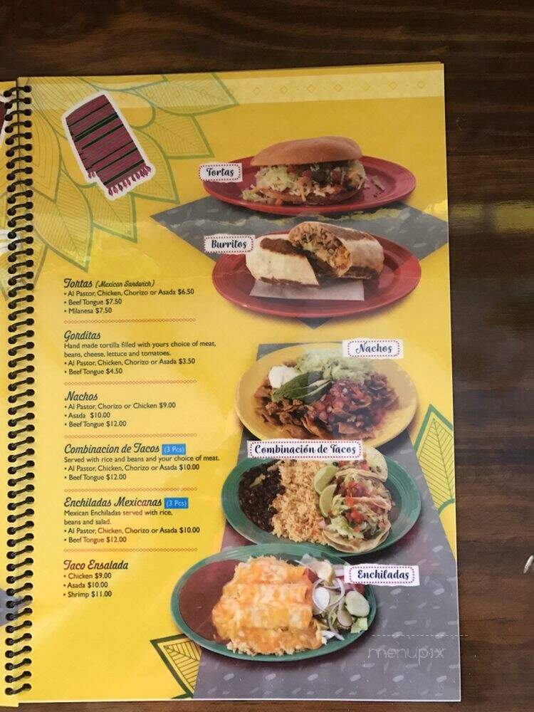 Restaurante Montecristo - Lynn, MA menu_pic