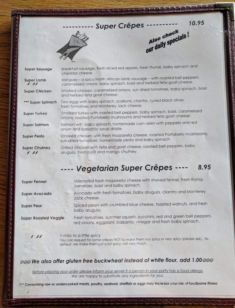 Mr Crepe - Somerville, MA menu_pic