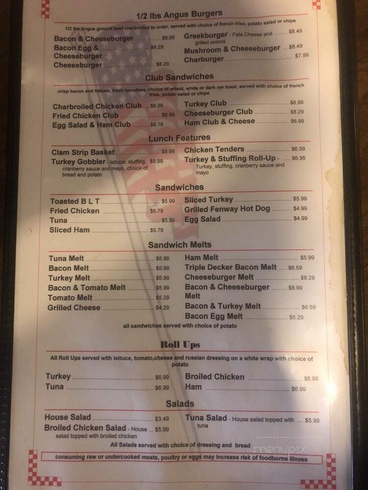 Mug N Muffin Restaurant - Norwood, MA menu_pic