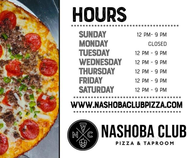 Nashoba Pizza - Ayer, MA menu_pic