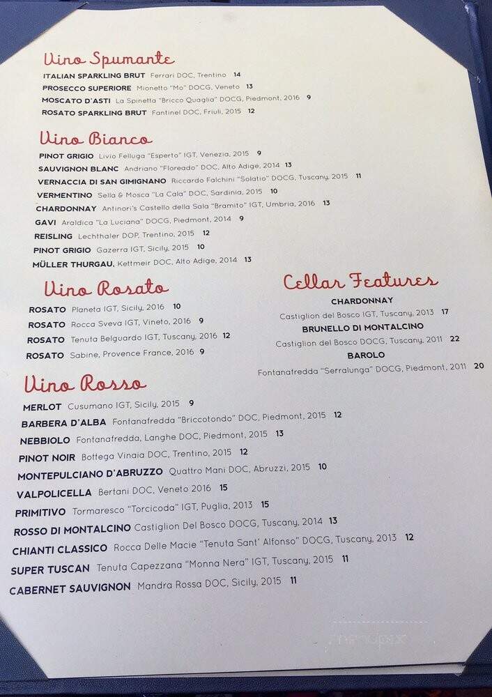 Nebo - Boston, MA menu_pic