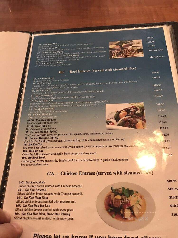 Pho Lucky - Lynn, MA menu_pic