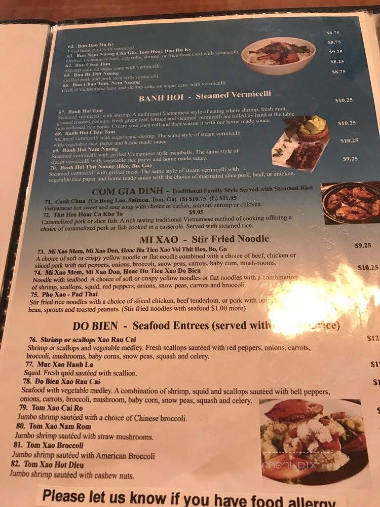 Pho Lucky - Lynn, MA menu_pic