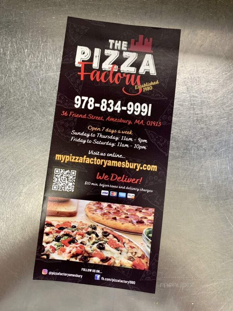 Pizza Factory - Amesbury, MA