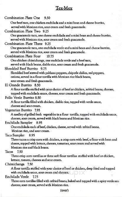 Rudy's Cafe - Somerville, MA menu_pic
