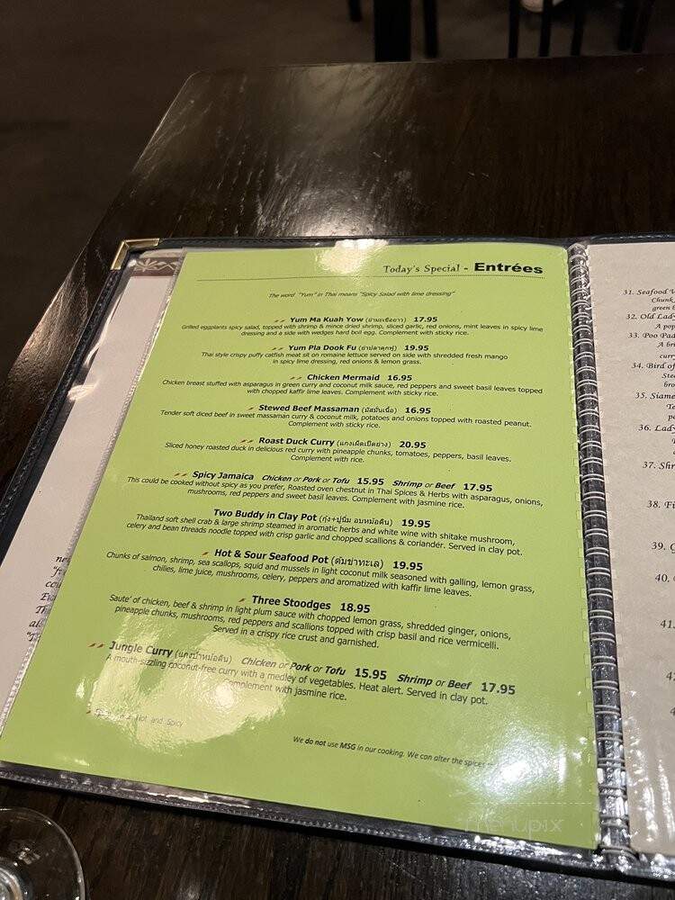 Similans - Cambridge, MA menu_pic