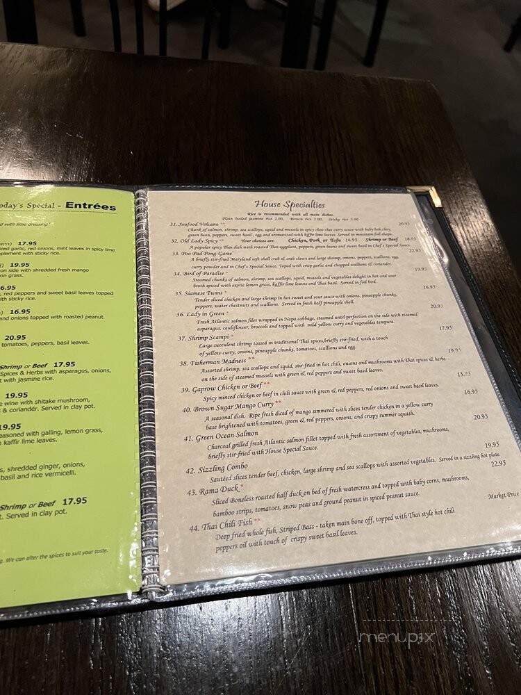 Similans - Cambridge, MA menu_pic