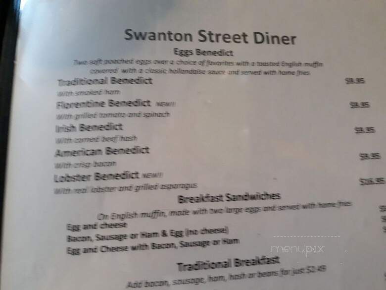 Swanton Street Diner - Winchester, MA