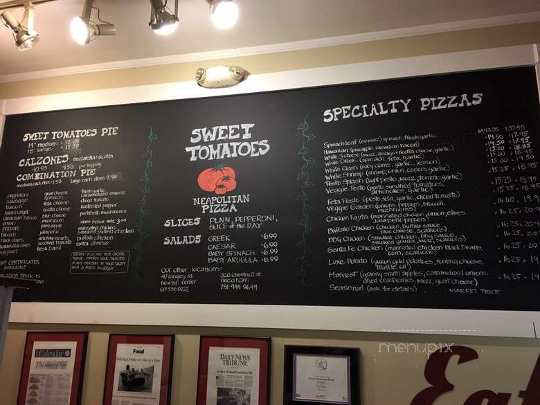 Sweet Tomatoes Pizza - West Newton, MA