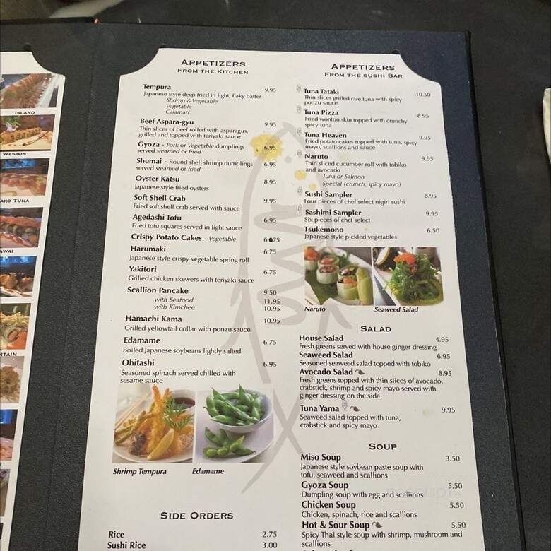 Takara - Canton, MA menu_pic