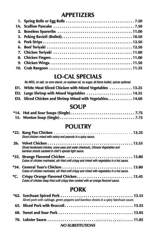Way Ho Grille - Buzzards Bay, MA menu_pic