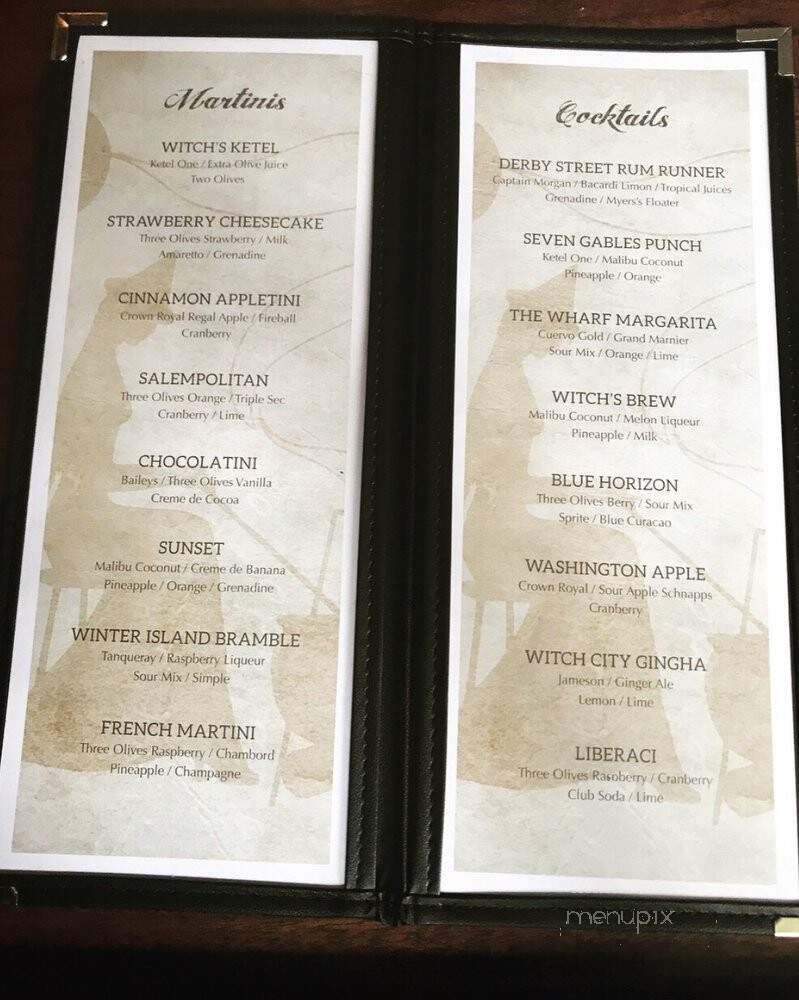 Witch's Brew Cafe - Salem, MA menu_pic