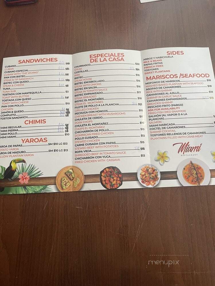 Miami Restaurant - Jamaica Plain, MA