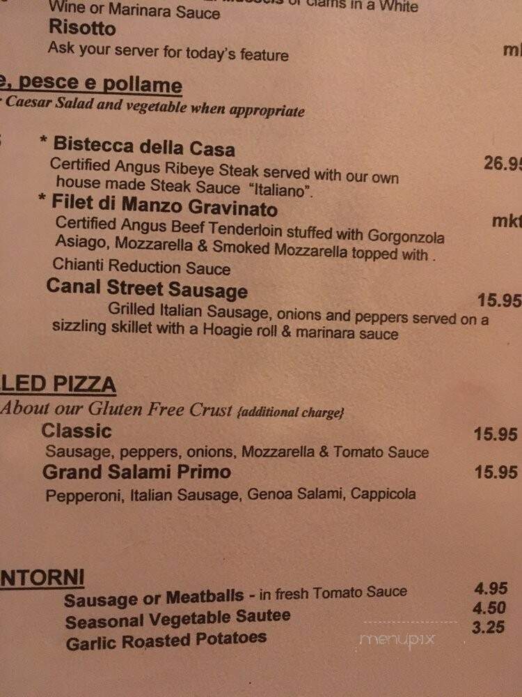 Fusco's Via Roma - Acworth, GA menu_pic