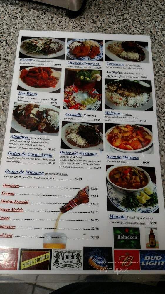 Taqueria Oaxaquena - Canton, GA menu_pic