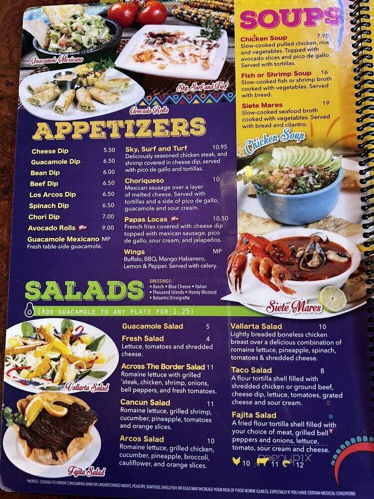 Las Palmas Mexican Bar & Grill - Hiram, GA menu_pic