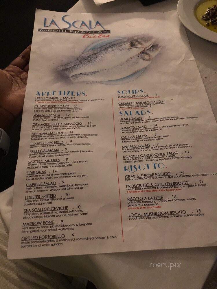 La Scala Italian Restaurant - Rome, GA menu_pic