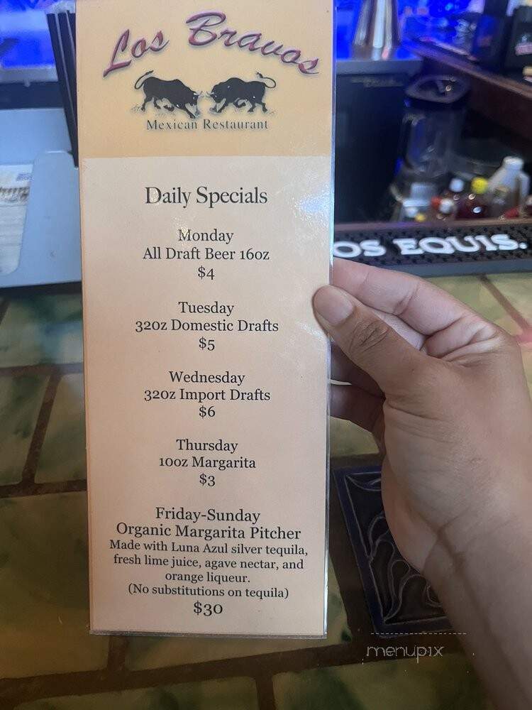 Los Bravos Mexican Restaurant - Woodstock, GA menu_pic