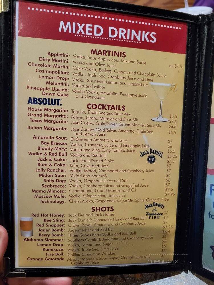 Jonny's Pizza - Woodstock, GA menu_pic