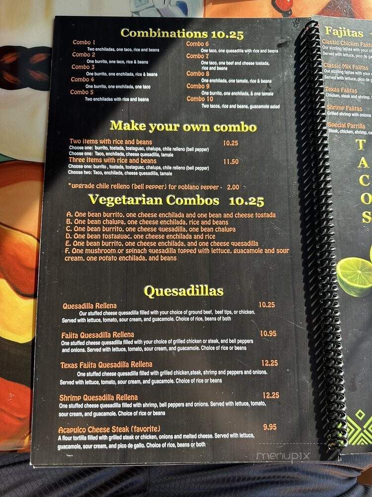 El Ranchero Mexican Restaurant - Peachtree City, GA menu_pic