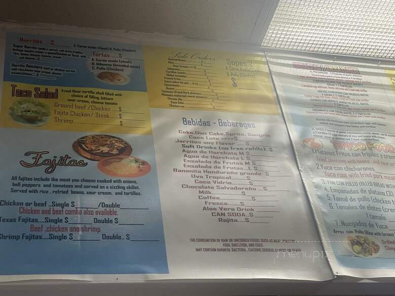 El Pulgarcito De Centro Amrc - Riverdale, GA menu_pic
