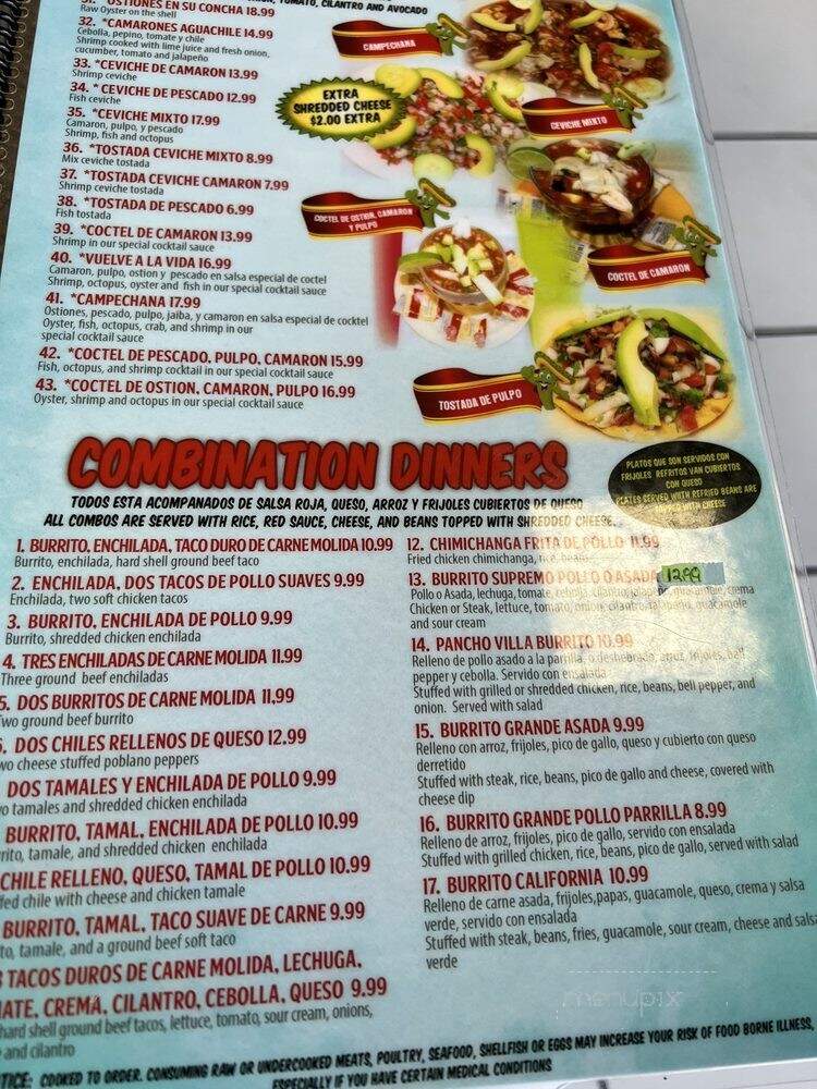 Rio Grande Restaurant - Forest Park, GA menu_pic