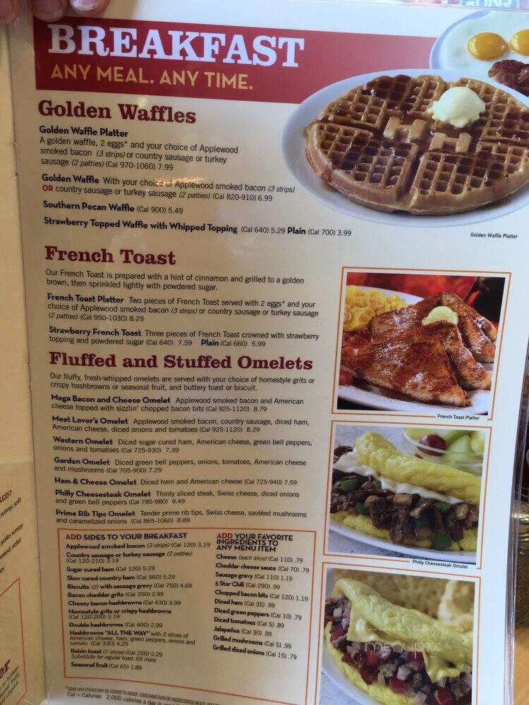 Huddle House - Cleveland, GA menu_pic