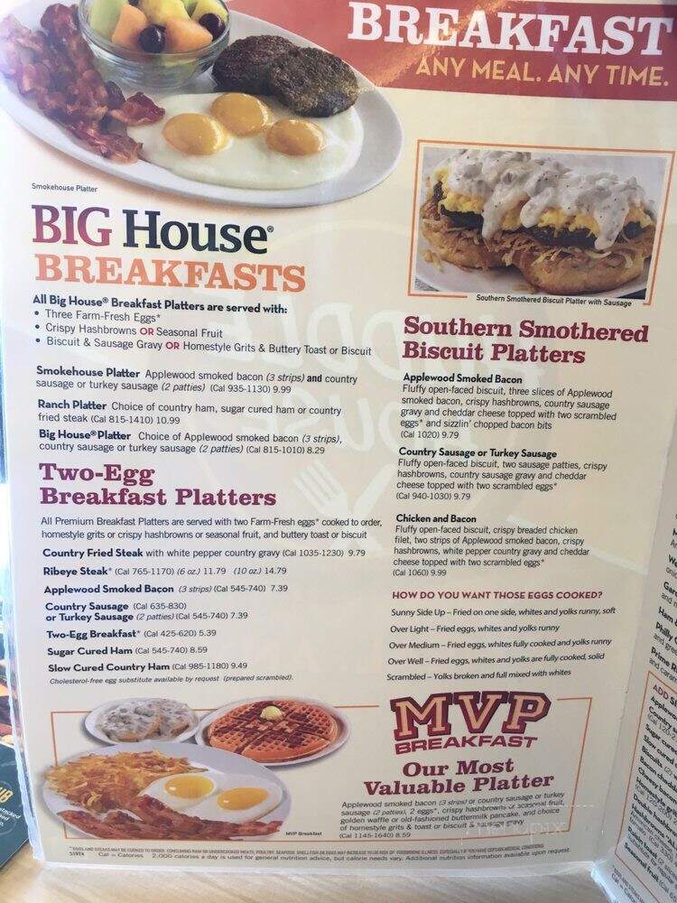 Huddle House - Cleveland, GA menu_pic