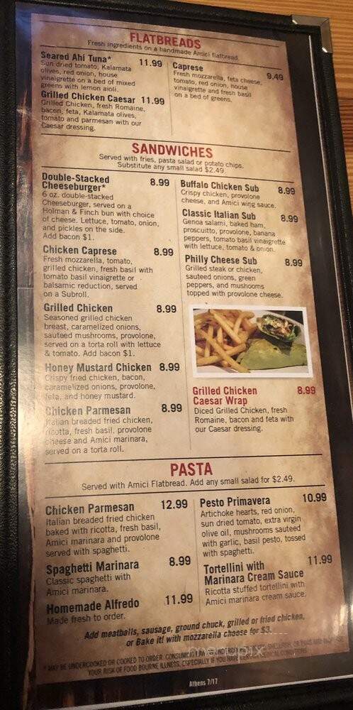 Amici Italian Cafe - Athens, GA