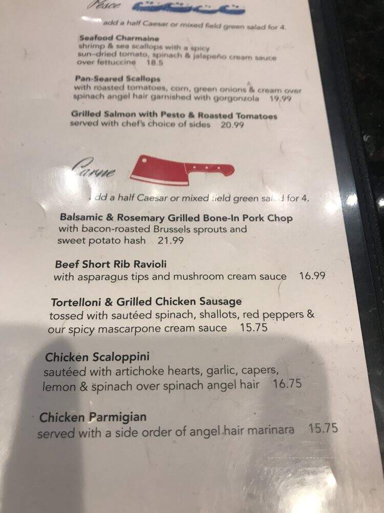 De Palma's Italian Cafe - Athens, GA menu_pic