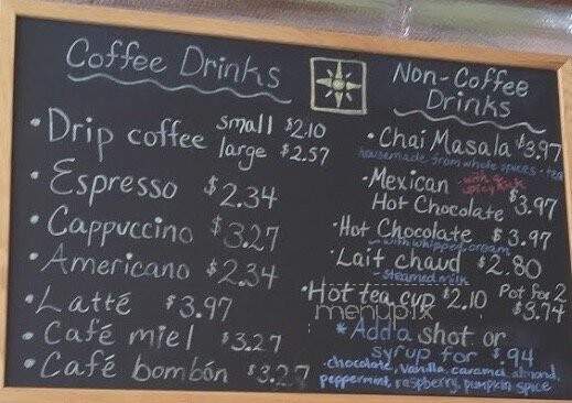 Donderos' Kitchen - Athens, GA menu_pic