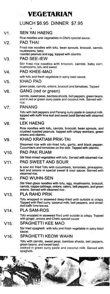 Thai Garden - Fort Oglethorpe, GA menu_pic