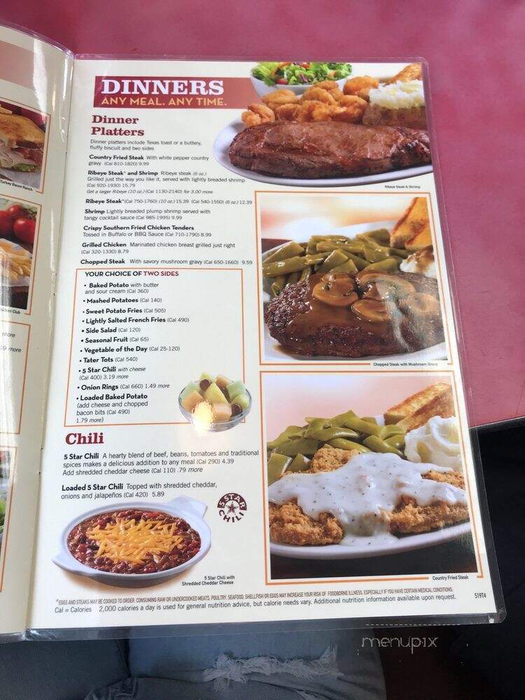 Huddle House - Fort Gordon, GA menu_pic