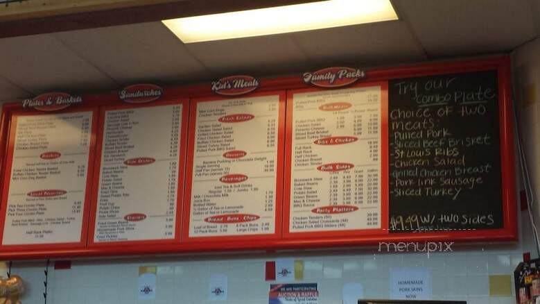 Georgia Bob's Barbeque Co - Warner Robins, GA menu_pic