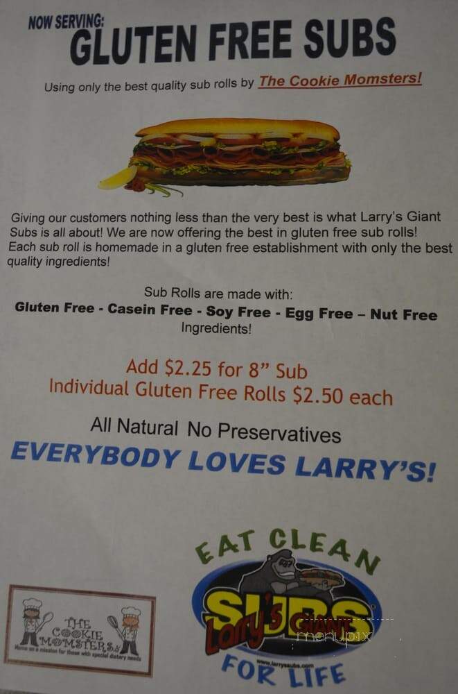 Larry's Giant Subs - Brunswick, GA