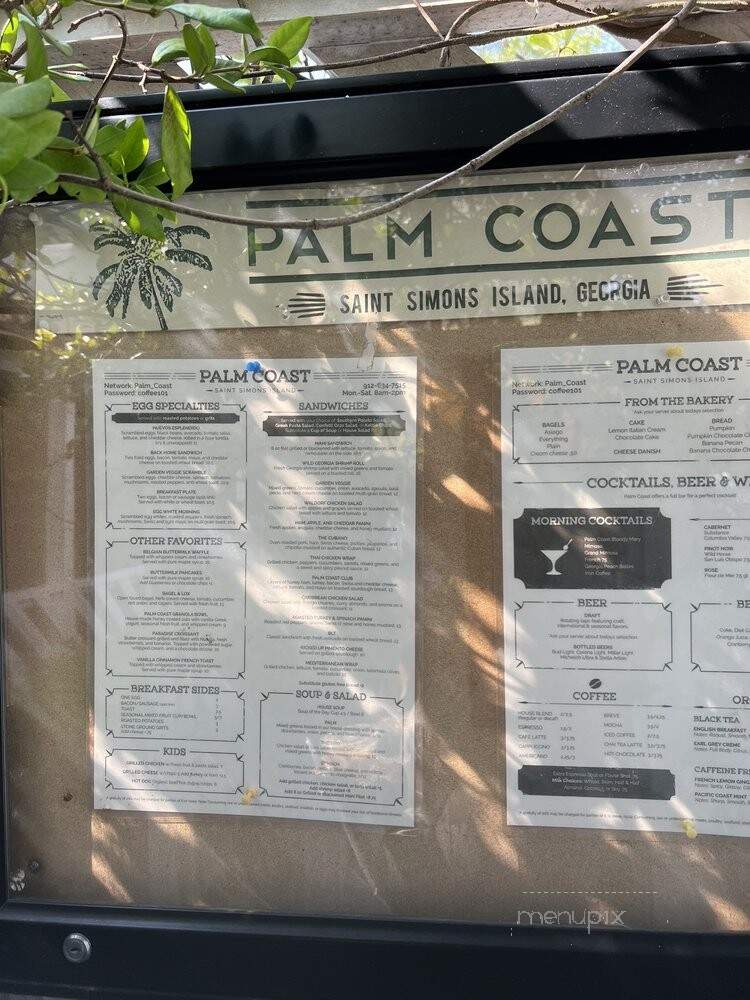 Palm Coast Coffee - St Simons Island, GA