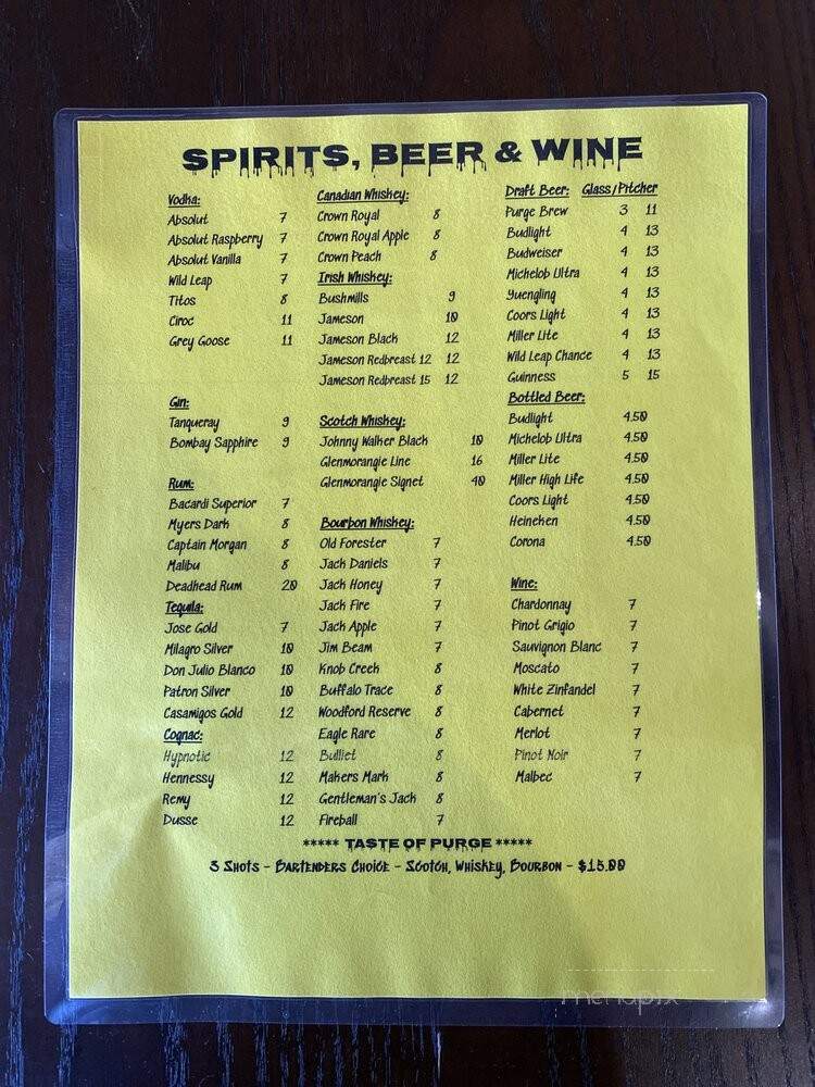 Merl's Diner - West Point, GA menu_pic