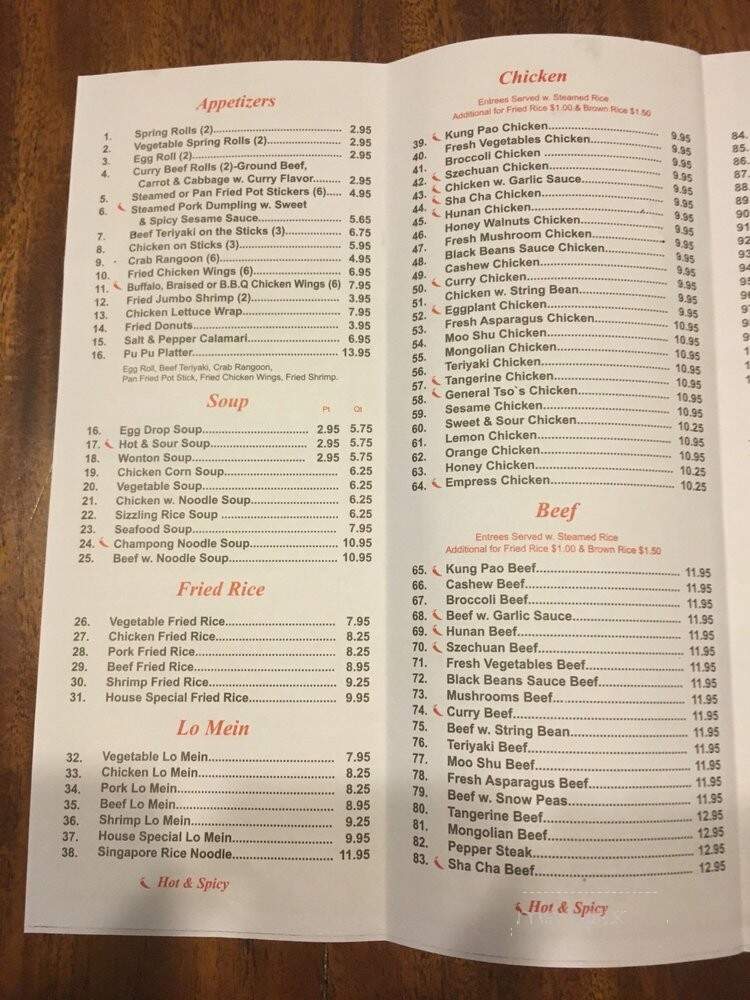 Great Panda - Alpharetta, GA menu_pic