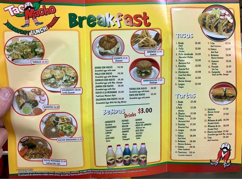 Taco Real Mexican Grill - Alpharetta, GA menu_pic