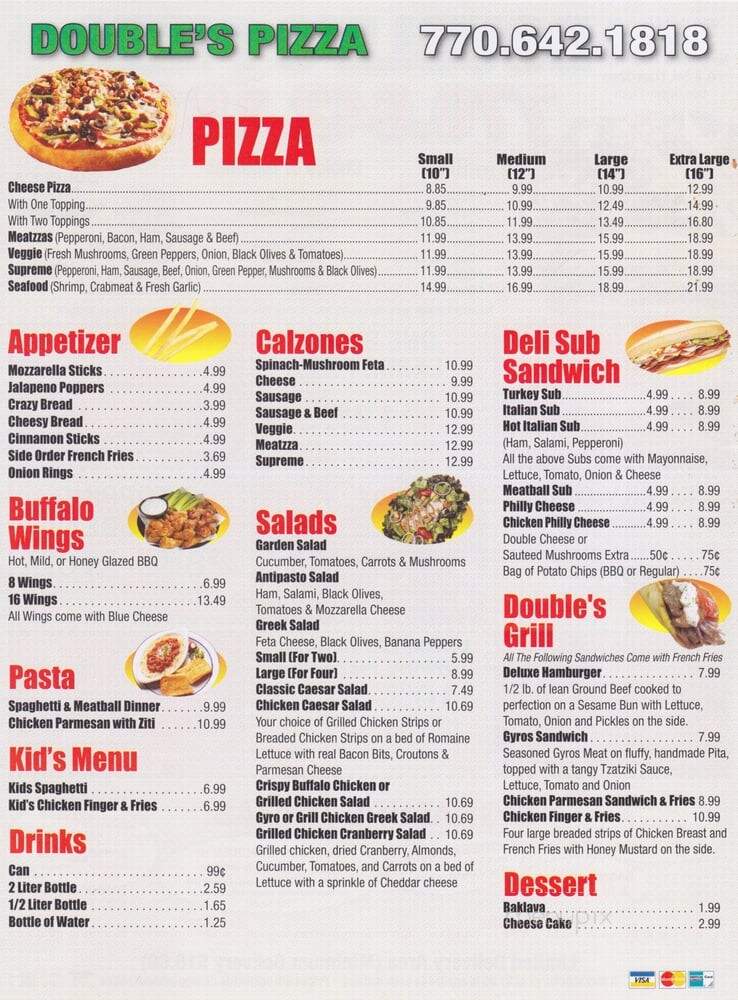 Double's Pizza - Alpharetta, GA
