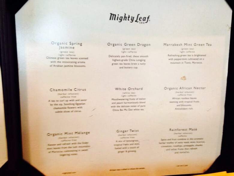 Dancing Goat Coffee Bar - Decatur, GA menu_pic